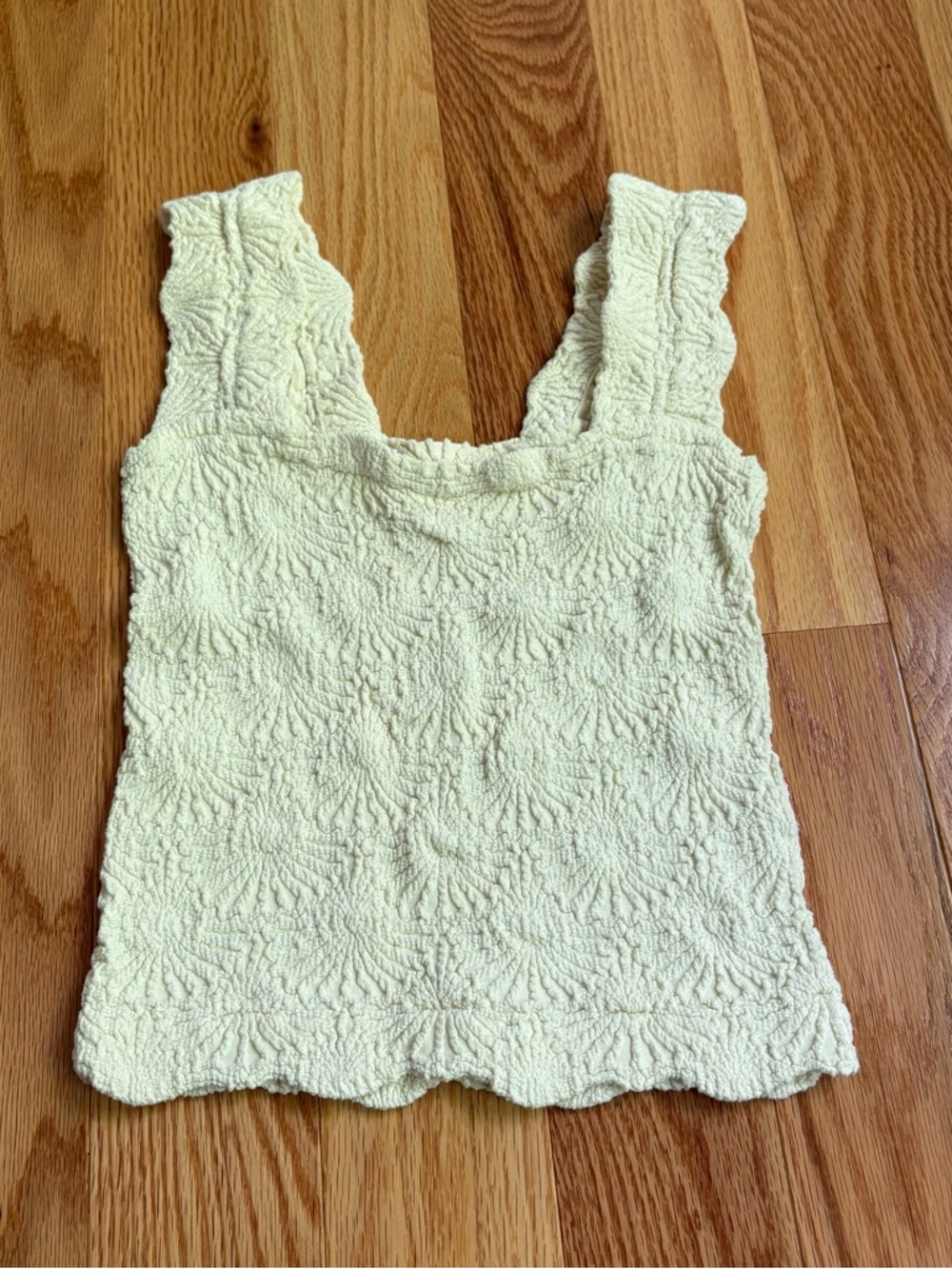 Love Letter Floral Knit Camisole free people - Picture 2 of 2